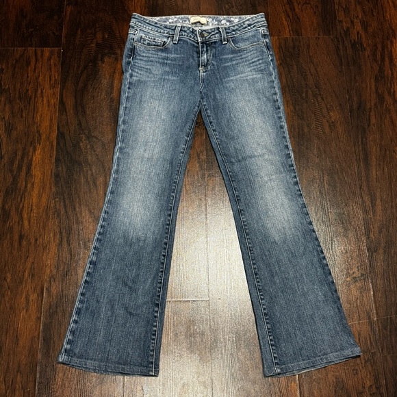 PAIGE Premium Denim Hollywood Hills Classic Rise Boot Cut Jeans Y2K Vintage 29 - Picture 3 of 15